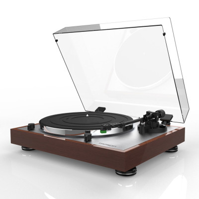Thorens TD402 DD walnut high gloss